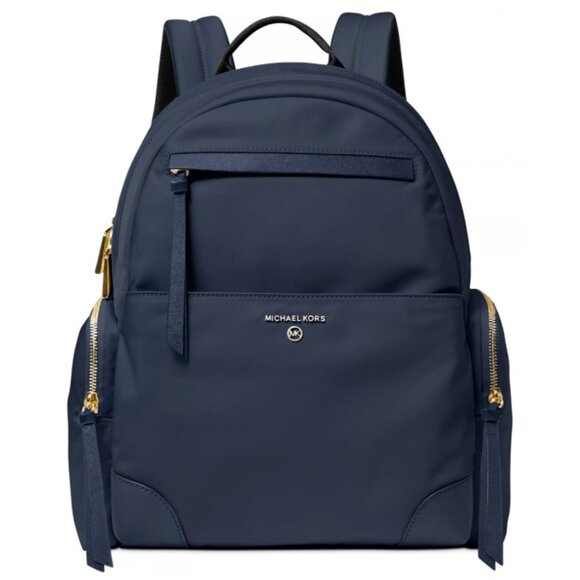 MICHAEL Michael Kors Handbags - MICHAEL MICHAEL KORS Prescott Large Nylon Backpack Navy Pre-Owned
